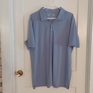 Antigua polo shirt men's size xlarge blue golf shirt
